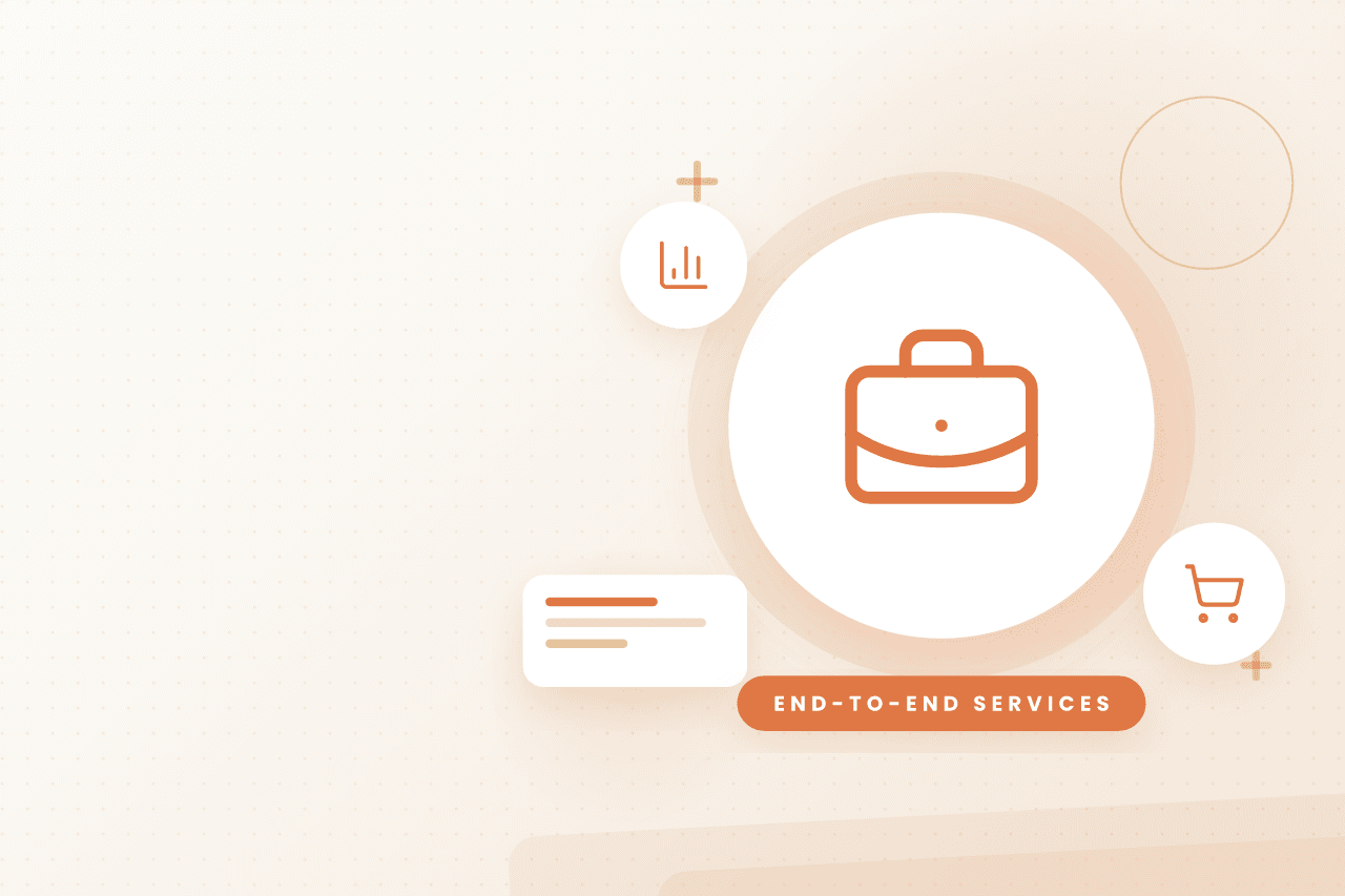 End-to-end retail marketing services